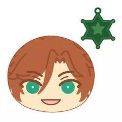 【中古】ぬいぐるみマスコット・ぬいぐるみバッジ 三毛縞斑 「あんさんぶるスターズ! おまんじゅうにぎにぎマスコット+(プラス) 第3弾」