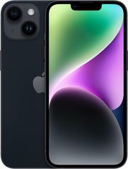新品同様品 バッテリー100％ iPhone14 128GB ミッドナイト SIMフリー [Apple純正ライトニングケーブル付き]
