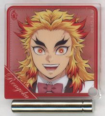 【中古】アクリルスタンド・アクリルパネル 煉獄杏寿郎(バストアップ) ミニアクリルパネル 「鬼滅の刃×ufotable MOCKTAIL BAR GINZA COLLECTION LOTTO 煉獄杏寿郎」