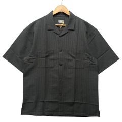 THE NORTH FACE ザ・ノースフェイス NR22360 S/S  Seersucker Vent Mesh Shirt グレー サイズL 正規品 / 56536