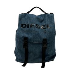 DIESEL ディーゼル リュックサック ブルー
