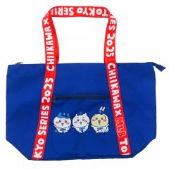 【中古】バッグ ちいかわ＆ハチワレ＆うさぎ(ドジャース) トートバッグ 「ちいかわ なんか小さくてかわいいやつ×MLB TOKYO SERIES 2025」