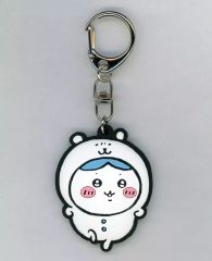 【中古】雑貨 ハチワレ 「自分ツッコミくま×ちいかわ なんか小さくてかわいいやつ ナガノマーケット ラバーキーホルダー」 ナガノマーケット店頭限定