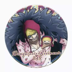 【中古】バッジ・ピンズ ドンキホーテ・ロシナンテ(コラソン) バースデーホログラム缶バッジ(2024) 「ワンピース」 麦わらストア限定