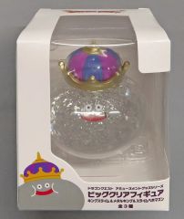 【中古】フィギュア メタルキング 「ドラゴンクエスト」 AM ビッグクリアフィギュア～キングスライム＆スライムベホマズン＆メタルキング～
