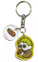 【中古】雑貨 七海建人 「呪術廻戦 TD2連アクリルキーホルダー～いただきます～」