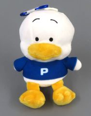 【中古】ぬいぐるみマスコット・ぬいぐるみバッジ 6.あひるのペックル マスコット 「サンリオ当りくじ ポチャッコ あひるのペックル当りくじ」