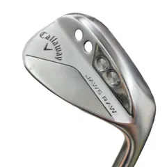 【中古】 キャロウェイ JAWS RAW クロムメッキ 54°/10°S ウェッジ WG リシャフト (フレックスその他) メンズ 男性用 右利き 右用 Cランク ゴルフクラブ