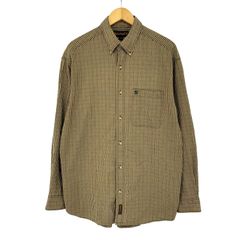 ティンバーランド Timberland 90-00s チェック柄 ボタンダウン 長袖シャツ メンズ import：M 