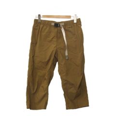 グラミチ GRAMICCI ギャバミドルカットパンツ L クロップドパンツ ベージュ ボトムス