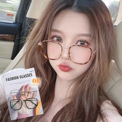 伊達メガネ ブルーライトカットPCメガネ2022 秋冬 レディース 韓国 カジュアル おしゃれ ファッションメガネ 小顔 可愛い パソコン眼鏡 スクエアフレームオルチャン アクセサリー 軽量 1102
