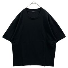COMOLI(コモリ) Cotton jersey S/S T-shirt コットンジャージ 半袖 Tシャツ D01-05014 2 ブラック