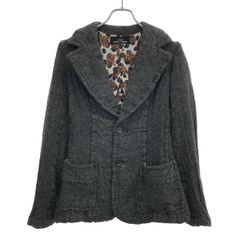 tricot COMME des GARCONS トリココムデギャルソン 2003AW ウール2Bジャケット TL-J021 グレー S