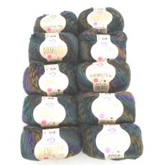 ダイヤモンド毛糸 毛糸 東洋紡 DIAMUSEE ダイヤミュゼ COL.MSE8 10玉セット 1玉40g 約100m 毛100％ グラデーション 未使用品