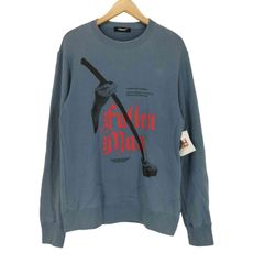 アンダーカバー UNDERCOVER 20aw Fallen Man プリント クルーネック スウェット トレーナー メンズ  2
