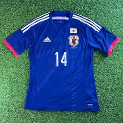 【 正規品 】青山 敏弘 Toshihiro Aoyama 日本代表 2014 公式 オーセンティック adidas JPN O (XL) ワールドカップ ユニフォーム ネーム＆ナンバー入り