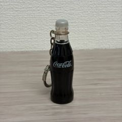 Coca-Cola コカコーラ ミニボトル型 キーホルダー 瓶型 チャーム ミニチュア 企業物 ノベルティ アメリカン 昭和レトロ 現状品