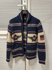 RRL 星条旗 ショールカラー カーディガン Mサイズ