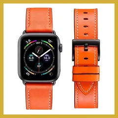 Apple Watch バンド iwatch バンド 本革 柔らかい 装着簡単 交換用ベルト 時計ベルト コンパチブル アップルウォッチ バンド series8/7/6/5/4/3/2/1/SE ビジネス交換用 レディース メンズ スマートウォッチバンド 革