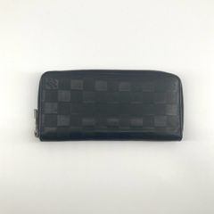 LOUIS VUITTON（ルイ・ヴィトン） ジッピーウォレット ヴェルティカル  オニキス ダミエアンフィニレザー N63548 長財布 ブラック