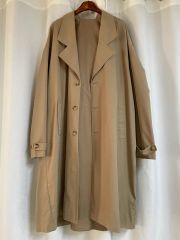 ベージュ トレンチ ロングジャケット コート 3XL