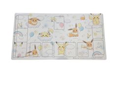 【中古品】 ピカチュウ＆イーブイ　迷彩柄　プレイマットケース　プレイマット　ポケモンカード