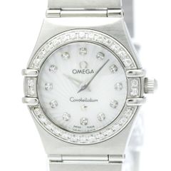 オメガ (OMEGA) コンステレーション ダイヤモンド シェル文字盤 ステンレススチール クォーツ レディース 時計 111.15.23.60.55.00﻿1 (外装仕上げ済み)