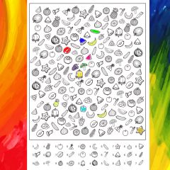 【大人の塗り絵】隠し絵探しブック ティーンズ・大人向け 集中力・観察力UP 知育パズル 学校・家庭学習補助に最適 プレゼントにも！