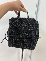 ZARA ツイード バックパック