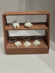 歯の目印チャーム🦷 個性的 バッグチャーム キーホルダー ミニサイズ