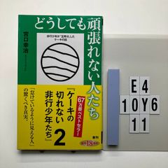 どうしても頑張れない人たち~ケーキの切れない非行少年たち2 (新潮新書) 宮口幸治 (著)  形式: 新書　E4-6Y10-11