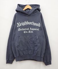 ★11107☆NEIGHBORHOOD ネイバーフッド 22AW SULFUR DYE-S HOODED LS.CO スウェットパーカー 222OKNH-CSM04　S