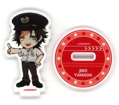【中古】アクリルスタンド・アクリルパネル 山田二郎 「ヒプノシスマイク -Division Rap Battle- Rhyme Anima+×京王電鉄 トレーディングアクリルスタンド」