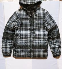 XL NIKE グース ダウンジャケット ブラックCHECK 1519