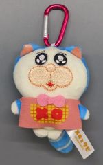 【中古】ぬいぐるみマスコット・ぬいぐるみバッジ メロ(エプロン) おきがえぬいぐるみマスコット 「メロとタビ」