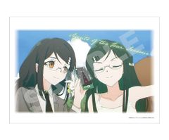 【中古】クリアファイル 02.夏 葉桜瑠璃＆葉桜あやめ A4和紙ファイル 「春夏秋冬代行者 春の舞」