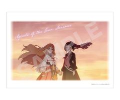 【新品】クリアファイル 01.春 花葉雛菊＆姫鷹さくら A4和紙ファイル 「春夏秋冬代行者 春の舞」