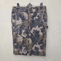DIESEL カモフラージュ パータン カーゴ スカート 25