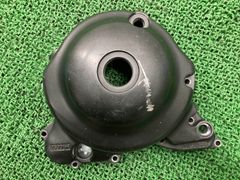 ドラッグスター400 エンジンカバー 左 黒 4TR ヤマハ 純正 中古 ペイント素材に cT