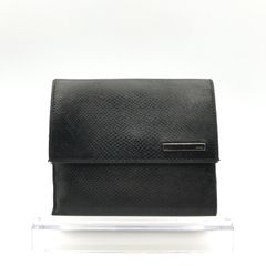 美品　オールドグッチ　グッチ財布　グッチリザード　GUCCI ブラックレザー　 GUCCI 二つ折り財布 黒
