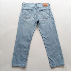 リーバイス 502 サイズ33 デニム ズボン ライトブルー ストレート メンズ デニムパンツ B2406