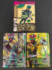 eb605 仮面ライダー ガンバライジング カード まとめ ヒーロー 仮面ライダーオーズ ガタキリバコンボ 仮面ライダーオーズ タトバコンボ 3枚 No.006-067 BM2-065 BM6-055 バンダイ アーケードゲーム