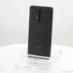 ソフマップ 〔中古品〕 Galaxy A53 5G 128GB オーサムブラック SCG15 au SIMフリー【258】