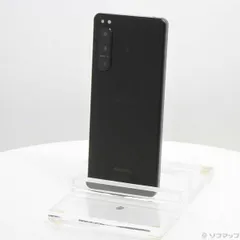 ソフマップ 〔中古品〕 Xperia 5 IV 128GB ブラック SO-54C docomo SIMフリー【258】