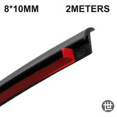 2M 車用ゴム製シーリングストリップ 斜めT型 ドアシール ゴム製ウェザーストリップ エッジシーラント 車用アクセサリー 8*10MM/5*7MM