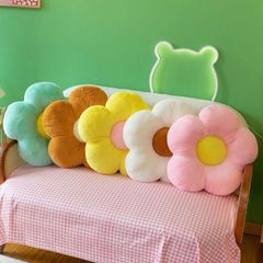 花 クッション 女性 大きい かわいい 座布団 厚手 デスクワーク 足元 あったか 冷え対策 昼寝枕 抱き枕 部屋 インテリア 女の子 大人 可愛い 雑貨 ふわふわ