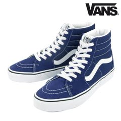 【23.0cm～25.5cm】バンズ メンズ スニーカー 正規販売店 VANS 靴 スケートハイ VANS SK8-HI COLOR THEORY DEEP INDIGO VN000BW7FOB