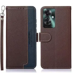 【新品】 WANWO for OPPO Reno 11A ケース 手帳型 for オッポリノ 11A カバー 財布型 ストラップ付き [RFIDブロッキング] 高級PUレザー マグネット開閉式 カード収納 横置きスタンド機能 耐衝撃 人気 便利 おしゃれ  0