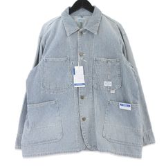 未使用 UNION HERCULES MADE ユニオン ヘラクレス メイド デニム チョアジャケット HE251L01 211 Johnbull ブルー 38  99002166