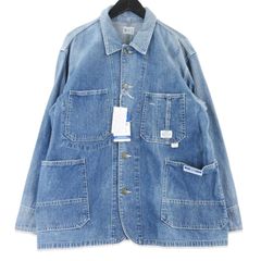未使用 UNION HERCULES MADE ユニオン ヘラクレス メイド デニム チョアジャケット HE251L01 116 Johnbull インディゴ 38  99002167